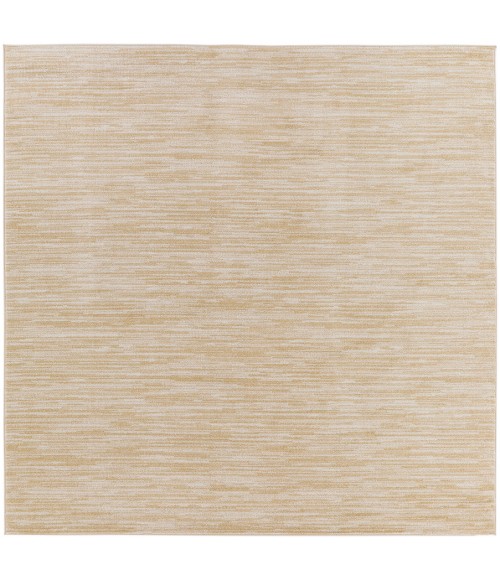 Nourison Home Nourison Essentials Ivory Gold NRE01 5 ft. Square Rug