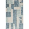 Nourison Astra Machine Washable Blue Ivory ASW09 7 ft. 10 in. X 10 ft. Rectangle Rug