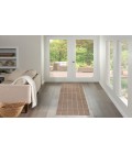Nourison Serenity Home Mocha Ivory SRH05 2 ft. 2 in. X 7 ft. 6 in. Rectangle Rug