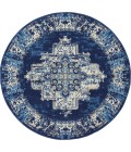 Nourison Grafix Area Rug GRF14-Navy Blue