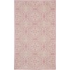 Nourison Jubilant - Jub06 Ivory Pink Area Rug 3 ft. X 5 ft. Rectangle