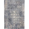 Kathy Ireland Ki38 Moroccan Celebr - Ki3M1 Slate Area Rug 3 ft. 10 X 5 ft. 10 Rectangle