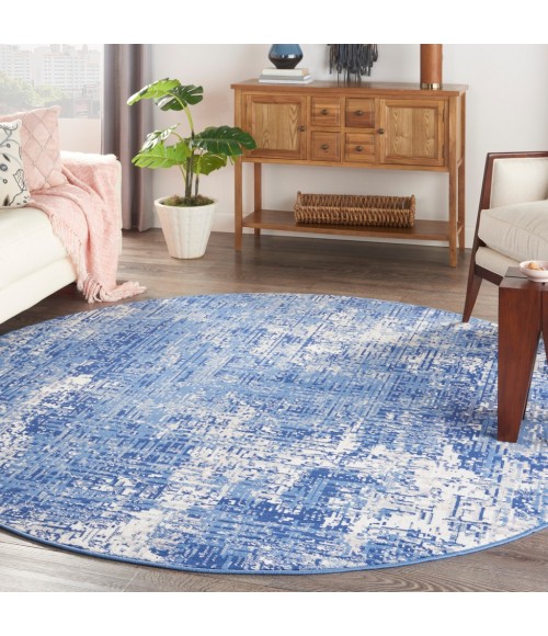 Nourison WHIMSICLE Area Rug Nourison Whimsicle Area Rug WHS08-Blue Ivory