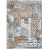 Nourison Astra Washables - Asw01 Multicolor Area Rug 6 ft. 7 in. X 9 ft. Rectangle