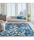Nourison TRANQUIL Area Rug Nourison Tranquil Area Rug TRA03-Navy