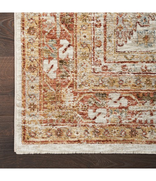 Nourison Petra Rust PTR01 2 ft. 3 in. X 10 ft. 2 in. Rect. Rug