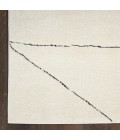 Nourison Cozy Modern Ivory Black Rug CMD02 7 ft. 10 in. X 9 ft. 10 in. Rect. - Rugs Town Nourison Cozy Modern Ivory Black CMD02 7 ft. 10 in. X 9 ft. 10 in. Rect. Rug