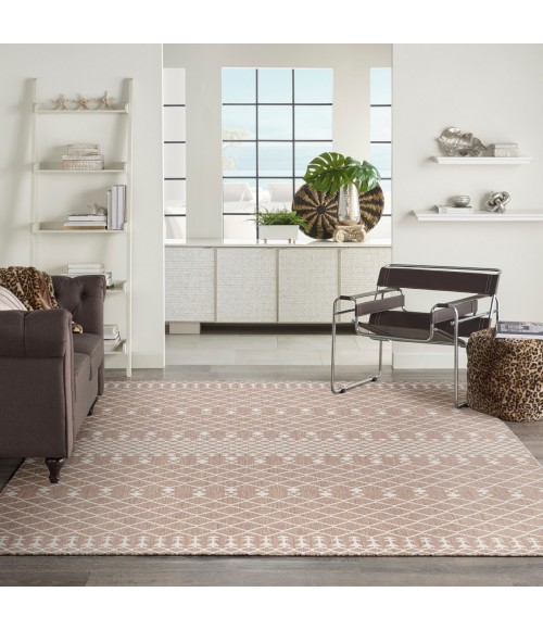Nourison Positano Beige POS02 9 ft. X 12 ft. Rect. Rug