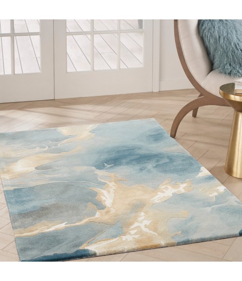 Nourison Prismatic Blue Multicolor Rug PRS40 4 ft. X 6 ft. Rect. - Rugs Town Nourison Prismatic Blue Multicolor PRS40 4 ft. X 6 ft. Rect. Rug