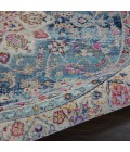 Nourison Vintage Kashan Round Area Rug VKA01-Blue