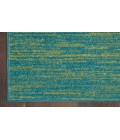 Nourison Nourison Essentials Blue Green NRE01 2 ft. 2 in. X 16 ft. Rectangle Rug