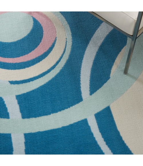 Nourison Grafix Area Rug GRF21-Blue Multi Colored