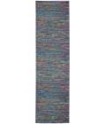 Nourison Passion Runner Area Rug PSN35-Blue/Multicolor