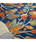 Nourison Allur Area Rug ALR09-Navy Multicolor