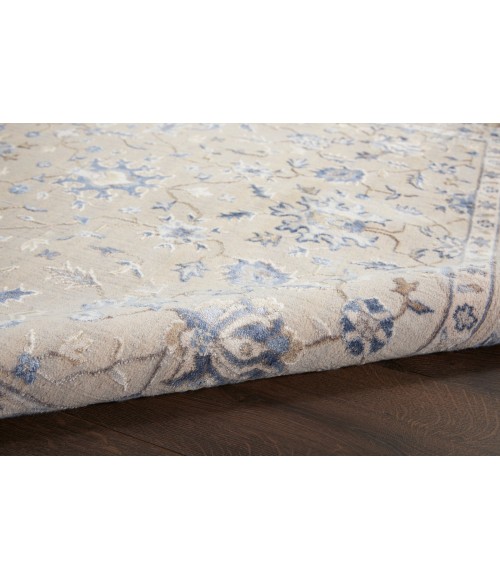 Nourison Sleek Textures Ivory Rug SLE09 5 ft. 3 in. X 7 ft. 3 in. Rect. - Rugs Town Nourison Sleek Textures Ivory SLE09 5 ft. 3 in. X 7 ft. 3 in. Rect. Rug