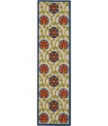 Nourison Aloha Runner Area Rug ALH19-Blue/Multicolor