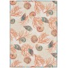 Nourison Wav01/Sun & Shade - Snd92 Ivory Multicolor Area Rug 6 ft. 6 in. X 9 ft. 6 in. Rectangle