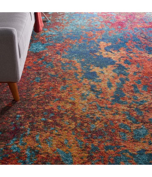 Nourison Celestial Area Rug CES08-Atlantic
