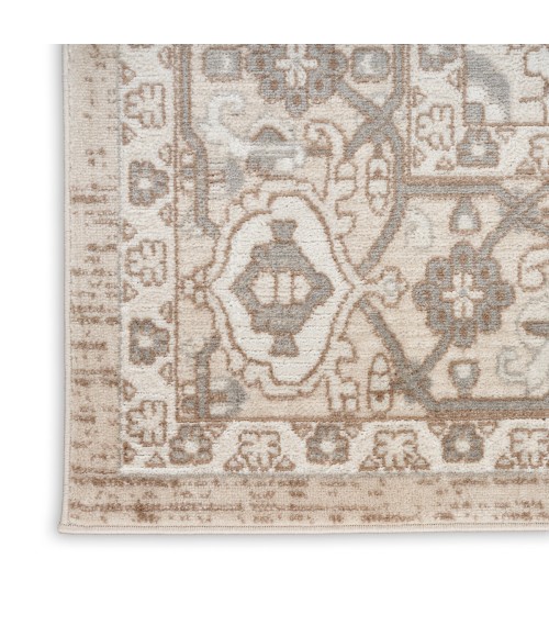 Nourison Quarry Beige QUA05 4 ft. X 6 ft. Rect. Rug