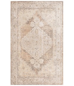 Nourison Astra Machine Washable Beige ASW11 3 ft. 3 in. X 5 ft. Rectangle Rug