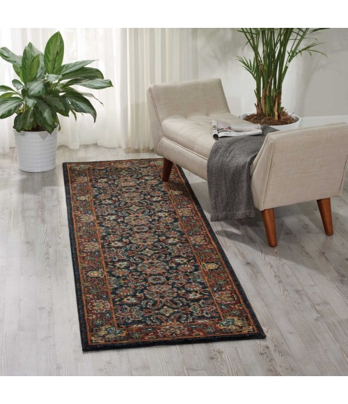 Nourison 2020 Runner Area Rug NR201-Navy