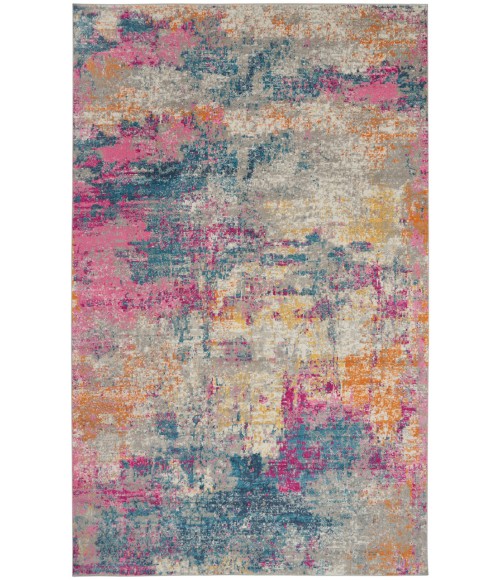 Nourison Passion Ivory Multicolor PSN36 10 ft. X 14 ft. Rectangle Rug
