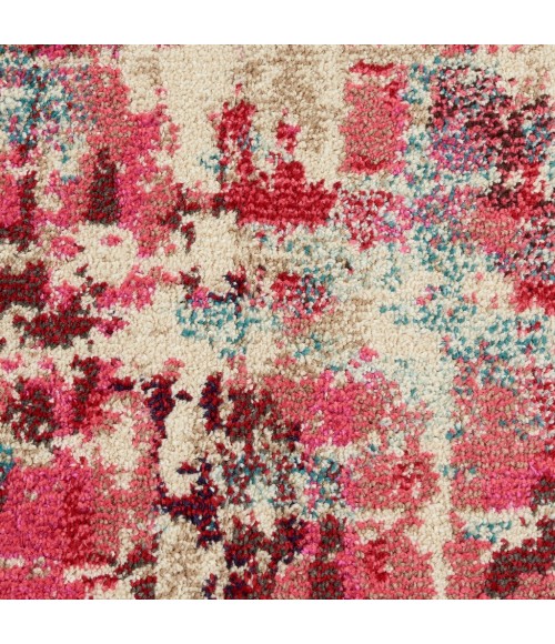 Nourison Celestial Area Rug CES13-Pink/Multicolor