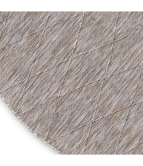 Nourison Washable Solutions Grey/Mocha WSL01 8 ft. X Round Rug