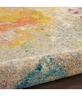 Nourison Celestial Round Area Rug CES12-Ivory/Multicolor