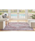 Nicole Curtis Machine Washable Series 1 Ivory Brick SR101 7 ft. 10 in. X 9 ft. 10 in. Rectangle Rug
