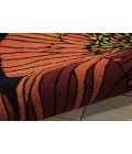 Nourison Fantasy Runner Area Rug FA24-Black