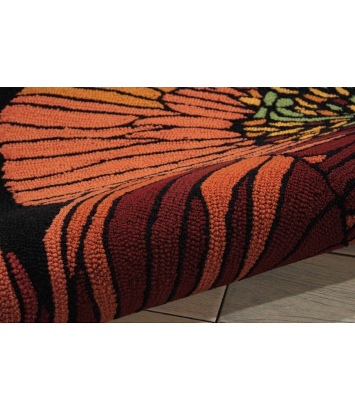 Nourison Fantasy Runner Area Rug FA24-Black