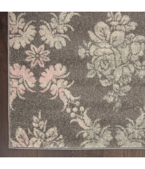 Nourison Tranquil Area Rug TRA09-Grey/Pink