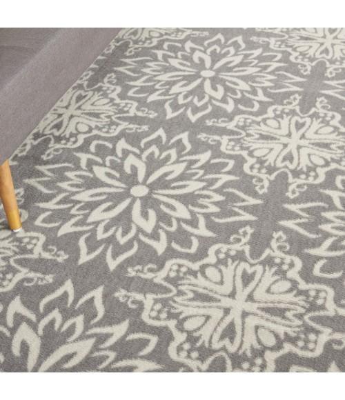 Nourison Jubilant Area Rug JUB06-Ivory/Grey