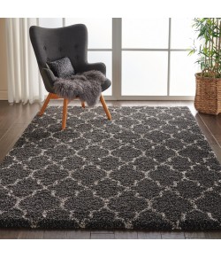 Nourison Amore - Amor2 Charcoal Area Rug 5 ft. 3 X 7 ft. 5 Rectangle
