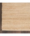 Nourison Natural Jute Area Rug NJT01 Bleached