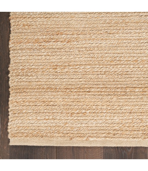 Nourison Natural Jute Area Rug NJT01 Bleached