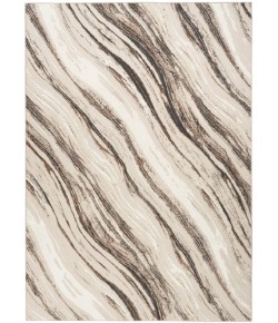 Nourison Sustainable Trends Beige Grey SUT05 6 ft. X 9 ft. Rect. Rug