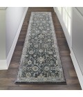 Nourison MOROCCAN CELEBRATION Area Rug kathy ireland Home Moroccan Celebration Runner Area Rug KI385-Navy
