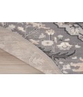 Nourison Elation Grey ETN09 5 ft. 3 in. Round Rug