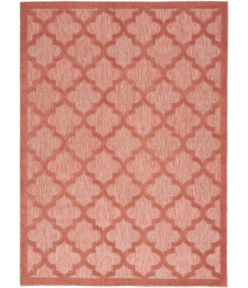 Nourison Easy Care Area Rug NES01 Coral/Orange