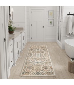 Nourison Home Washable Decor Beige WSD14 2 ft. X 6 ft. Rectangle Rug