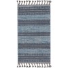 Nourison Asilah - Asi02 Light Blue Charcoal Area Rug 2 ft. 3 in. X 4 ft. 5 in. Rectangle
