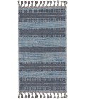 Nourison Asilah Area Rug ASI02 Light/Blue/Charcoal 2'3" x 4'5"