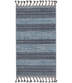 Nourison Asilah - Asi02 Light Blue Charcoal Area Rug 2 ft. 3 in. X 4 ft. 5 in. Rectangle