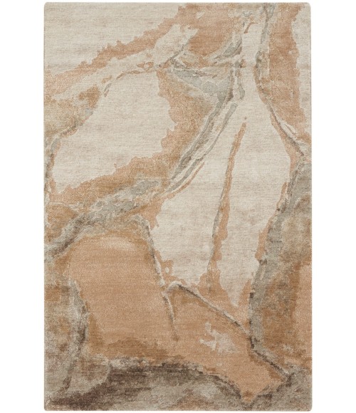 Nourison Silk Shadows Beige Silver SHA24 4 ft. X 6 ft. Rect. Rug