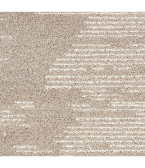 Michael Amini Ma30 Star Area Rug SMR02 Taupe/Ivory 5'3" x 7'3"