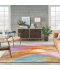 Nourison Prismatic Area Rug PRS25 Multicolor 7'9" x 9'9"