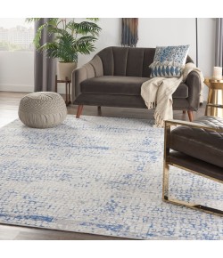 Nourison Home Whimsicle WHS07 Grey Blue 8 ft. X 10 ft. Area Rug