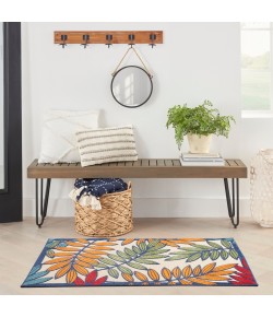 Nourison Aloha - Alh18 Multicolor Area Rug 3 ft. X 5 ft. Rectangle